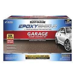 Rust-Oleum® EPOXYSHIELD® Gloss Black Knight 1-Car Garage Floor Coating ...