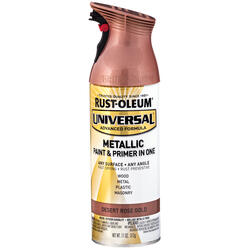 Rust-Oleum Specialty Polished Metallic Spray Paint Rose Gold 10 oz.:  : Tools & Home Improvement