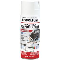 Rust-Oleum 12 oz. White Flexible Rubberized Coating Leak Sealer Spray -  Greschlers Hardware