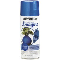 Rust-Oleum® Imagine Craft & Hobby Shimmer Sapphire Spray Paint - 11 oz ...