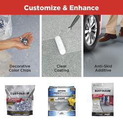 Rust-Oleum® EPOXYSHIELD® Gloss Dark Gray 2.5-Car Garage Floor Coating ...