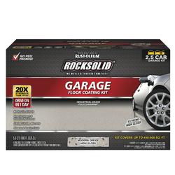 Rust-Oleum® RockSolid® Polycuramine High-Gloss Greige 2.5-Car Garage ...