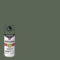 Rust-Oleum Stops Rust Custom Spray 5-in-1 Satin Earthy Green Spray Paint - 12  oz at Menards®