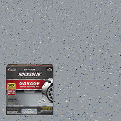 Rust-Oleum® RockSolid® Polycuramine® High-Gloss Gray 1-Car Garage Floor ...