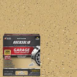 Rust-Oleum® RockSolid® Polycuramine High-Gloss Tan 1-Car Garage Floor ...