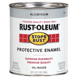 Rust-Oleum® Stops Rust® Satin White Protective Enamel Metal Paint - 1 qt.  at Menards®