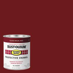 Rust-Oleum 7565838 Professional Enamel Spray Paint, 15 oz, Gloss Regal Red