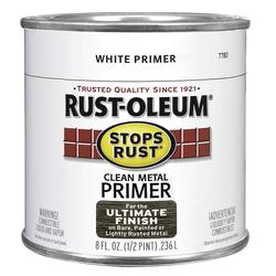 Rust-Oleum® Stops Rust® Oil-Base White Clean Metal Primer - 1/2 pt