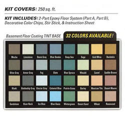 Rustoleum epoxy shield color new arrivals chart