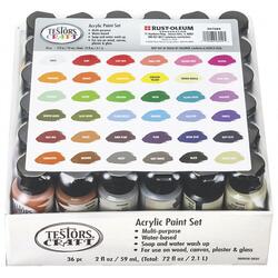 Testors Matte Green Acrylic Paint (2-oz) in the Craft Paint department at