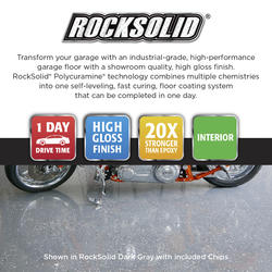 Rocksolid polycuramine clearance clear top coat