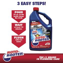 Roto-Rooter 351271 Build Up Remover 64oz