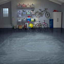 Rustoleum on sale metallic floor