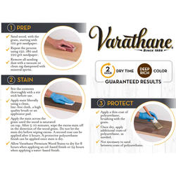 Varathane 8 oz. Dark Walnut Classic Wood Interior Stain 339744