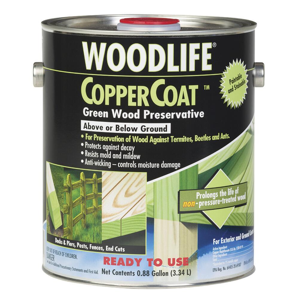 Woodlife® CopperCoat™ Exterior Green Wood Preservative - .88 gal.
