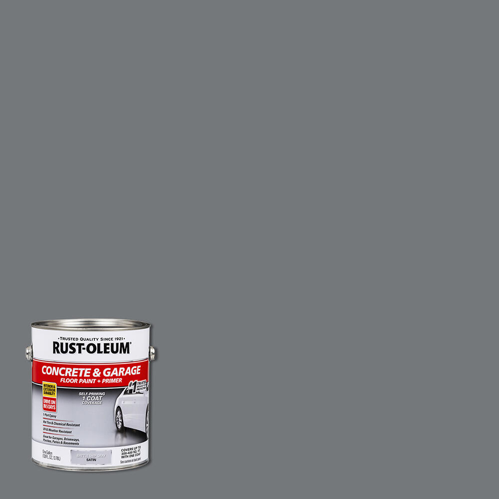 Floor Coating Gunmetal Grey Rustoleum Rust Oleum Satin Battleship