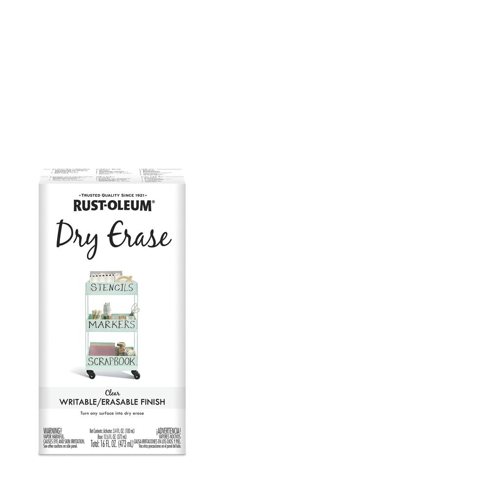 Write-On Paint, Interior, Matte Clear, 16 Oz Pouch