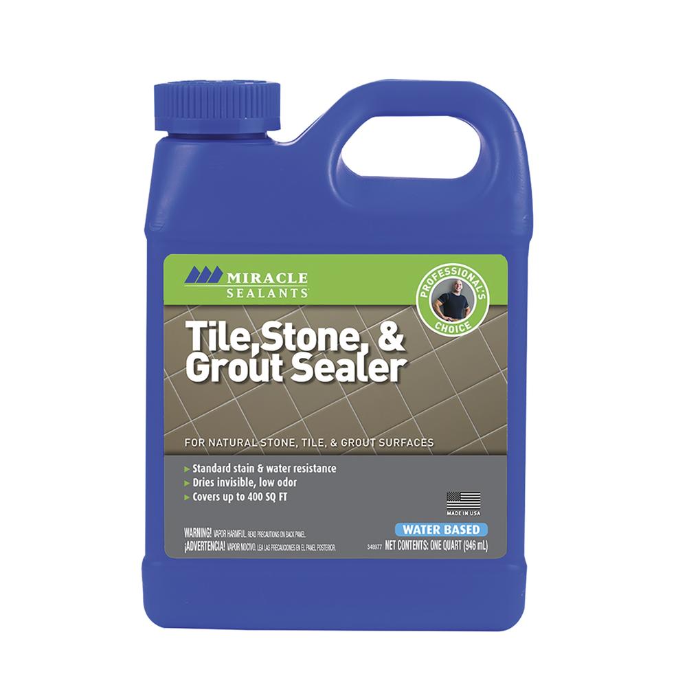 Miracle Sealants Tile, Stone and Grout Sealer Quart Miracle Sealants Tile, Stone and Grout Sealer Quart
