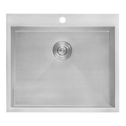 ZUHNE 25 by 22 Drop-In Utility Sink for Laundry Room with Drain Stra –  Zuhne