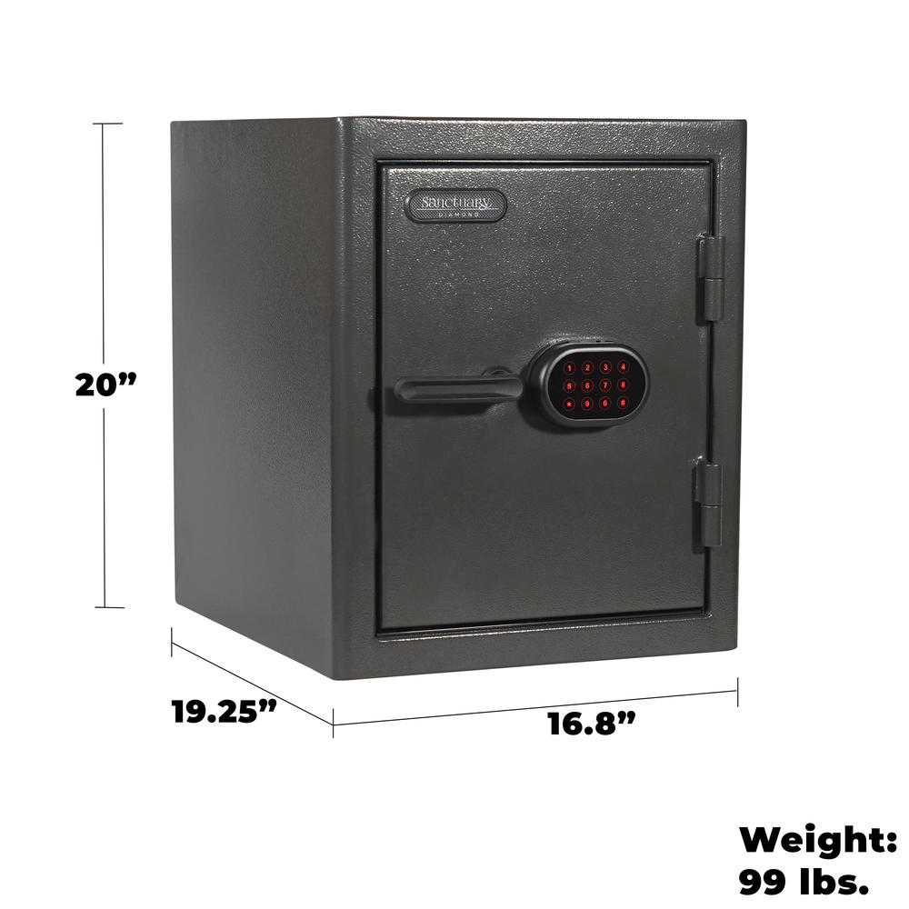 Sanctuary Diamond 2.2 cu. ft. Fireproof/Waterproof Home & Office Safe - Thumbnail 4