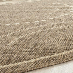 Safavieh Courtyard Brown 5'3