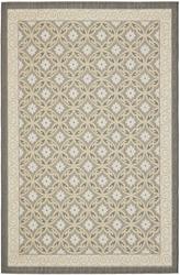 Safavieh Courtyard Anthracite 5'3