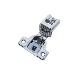 1-1/4" Overlay Bright Nickel Soft-Close Face Frame Cabinet Hinge at ...