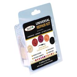 Universal Repair Kit for Wood, Laminate and Vinyl - Flooring, Counter,  Cabinet, and Furniture Use