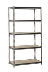 Muscle Rack™ 36"W x 72"H x 18"D 5-Tier Steel Shelving Unit