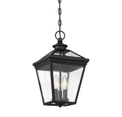 Savoy House Elijay 3-Light Black Outdoor Hanging Lantern at Menards®