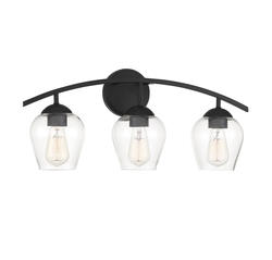 Capital 8302MB-128 Baxter Vanity, 2-Light 200 Total Watts, Matte Black