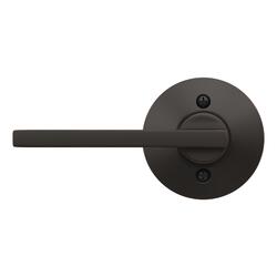 Schlage® Latitude Non-Turning Dummy Door Lever in Aged Bronze at