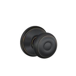 Schlage® Georgian Passage Door Knob in Aged Bronze at Menards®