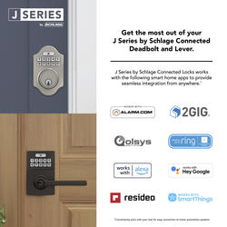 JW ✩.*˚ Schlage JFE109 GAT Z-Wave Keypad Lever Lock | GoKeyless