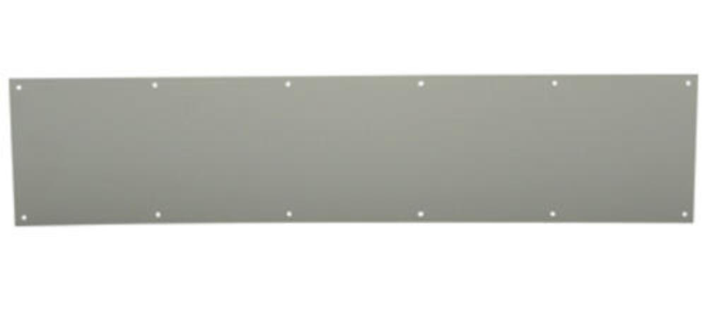 8 in. x 34 in. Satin Stainless-Steel Commercial Kick Plate 8 in. x 34 in. Satin Stainless-Steel Commercial Kick Plate