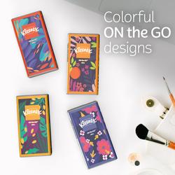 Kleenex® Facial Tissue On-The-Go Pack Assorted Styles - 8 Pack at
