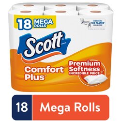 【定価7.4万円☆】26.0/26.5cm　SCOTT TLT対応♪ Scott® Comfort Plus™ Toilet Paper - 18 Mega Roll at Menards®