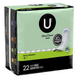 U by Kotex Clean & Secure Panty Liners Extra Coverage & Long, Unscented ✓✓✓
