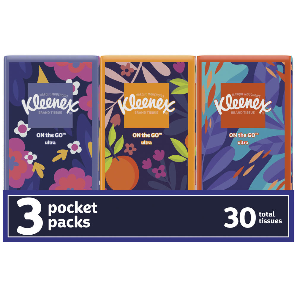 Quickquick 100 Packs Travel Size Pocket Facial Tissues, 4-Ply Mini