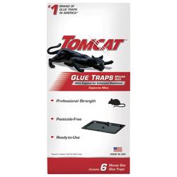 Tomcat Glue Traps Mouse Size Pesticide-Free - 4 ct pkg