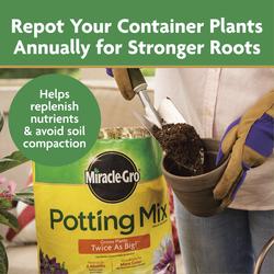Miracle-Gro Potting Soil Mix - 1 cu. ft. at Menards