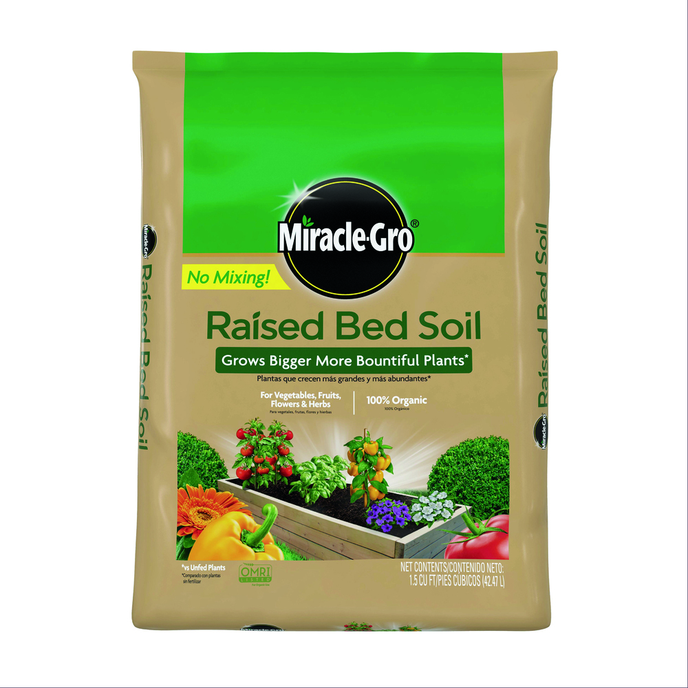 Miracle-Gro Organic Raised Bed Soil