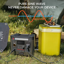 Alpha Digital 320 Watt Portable Power Station with 40W Solar Panel