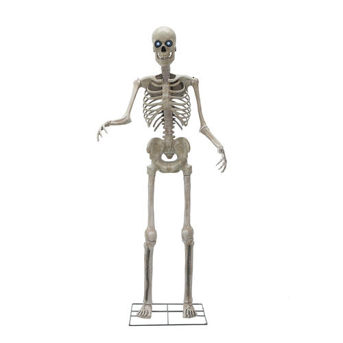 Pumpkin Hollow™ 8' Animated LED Skeleton with Sound Halloween Décor