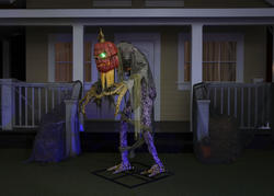ヴァンガード Stand Up! Halloween Fight!! Pumpkin Hollow™ 7' Animated LED Bad Seed Pumpkin with Sound