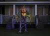 Pumpkin Hollow™ 7' Animated LED Bad Seed Pumpkin with Sound Halloween Décor