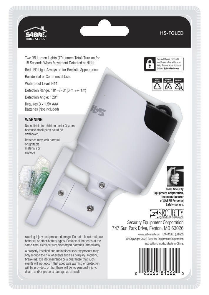 SABRE Decoy Bullet Security Camera - Thumbnail 4
