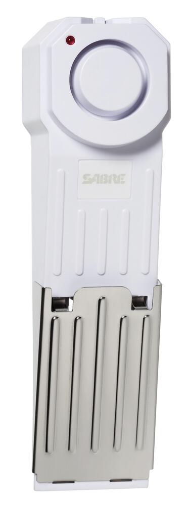 Sabre White Plastic Door Stop Alarm Sabre White Plastic Door Stop Alarm