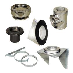 SuperVent 6-Piece Chimney Pipe Accessory Kit for Ceiling Support