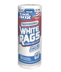 Sellars TOOLBOX® White Rags Center-Pull Box